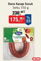 TORKU DANA KASAP SUCUK 350 G